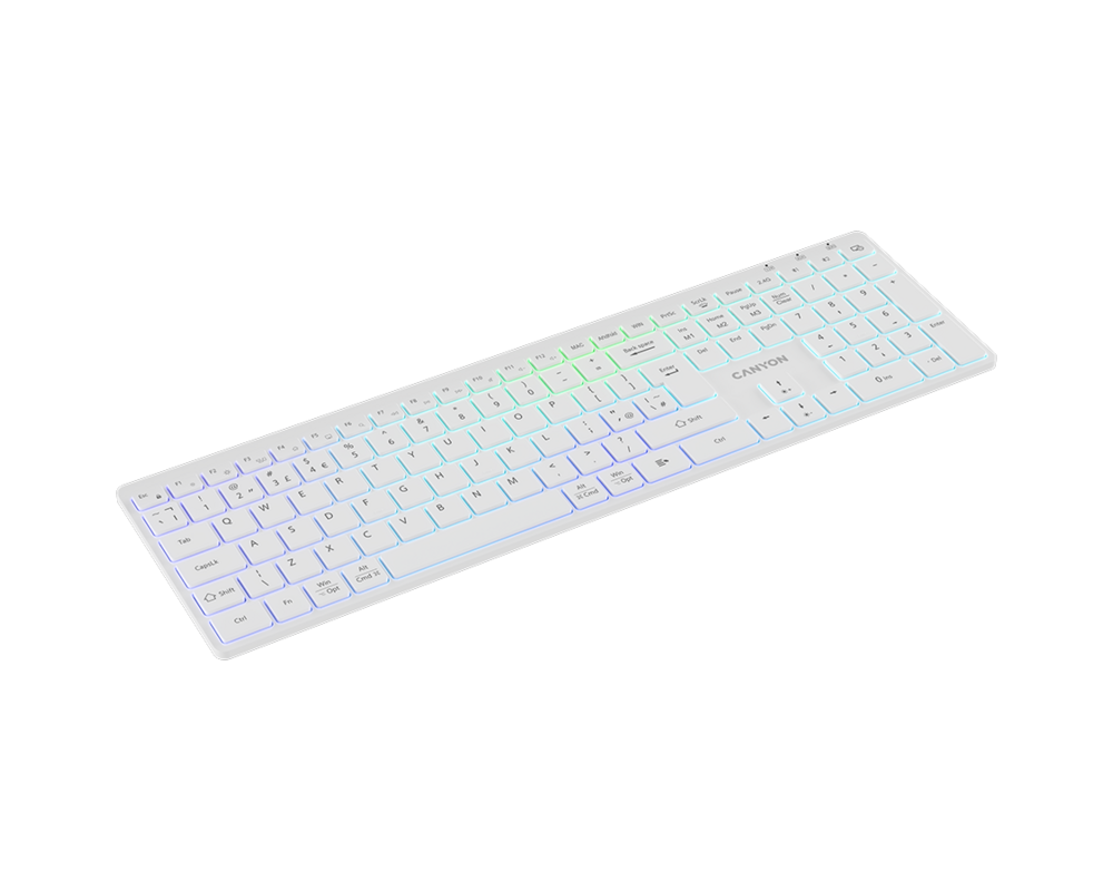 Клавиатура CANYON keyboard HKB-W11 UK/US RGB Dual M... 5