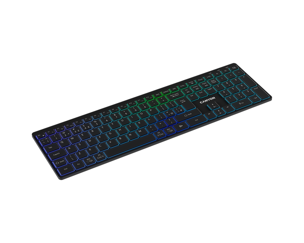 Клавиатура CANYON keyboard HKB-W11 UK/US RGB Dual M... 5