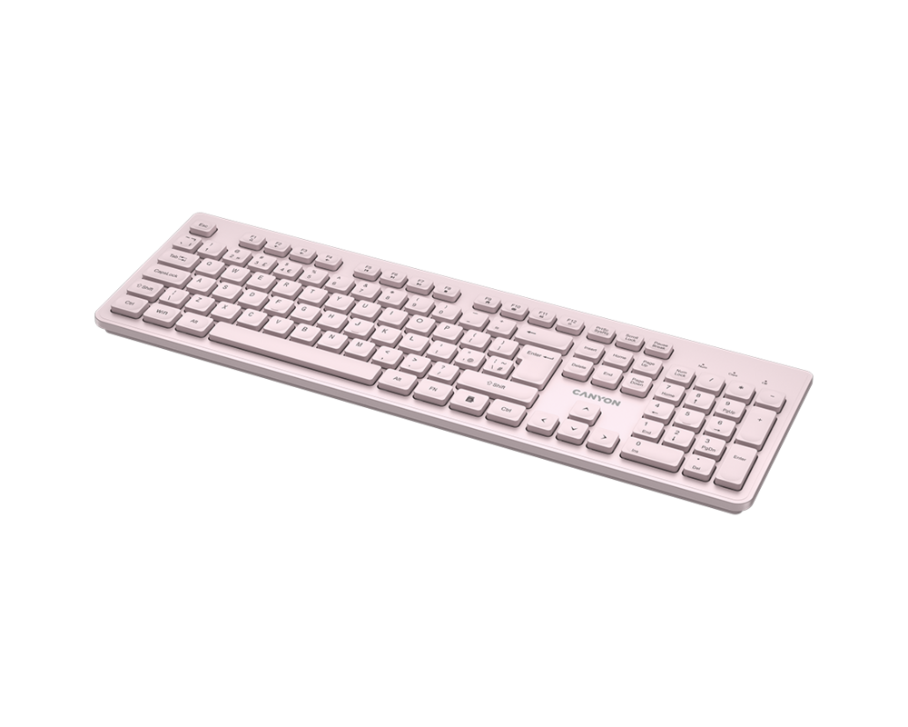 Клавиатура CANYON keyboard HKB-W01 UK/US AAA Wirele... 4