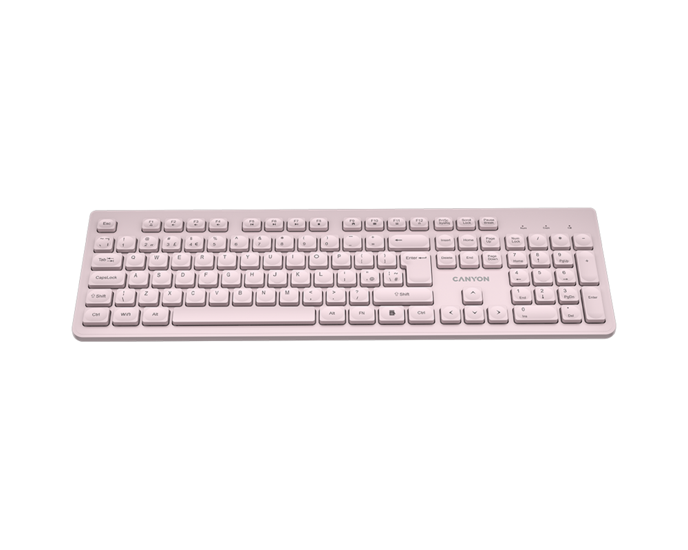 Клавиатура CANYON keyboard HKB-W01 UK/US AAA Wirele... 2