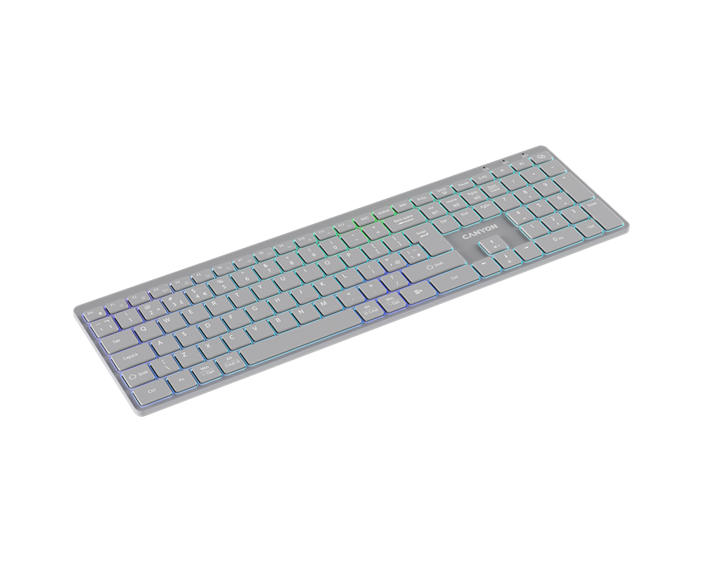 Клавиатура CANYON keyboard HKB-W11 UK/US RGB Dual M... 5