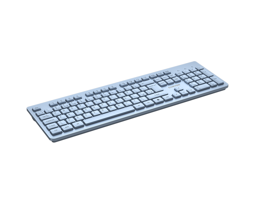 Клавиатура CANYON keyboard HKB-W01 UK/US AAA Wirele... 5