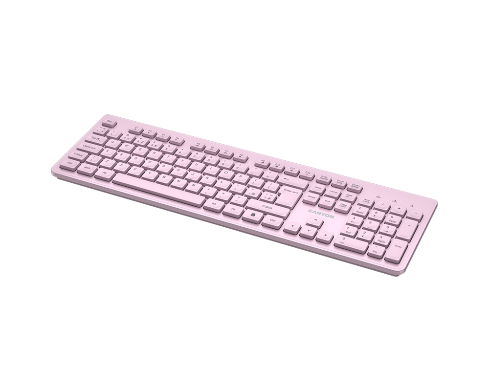 Клавиатура CANYON keyboard HKB-W01 UK/US AAA Wirele... 4