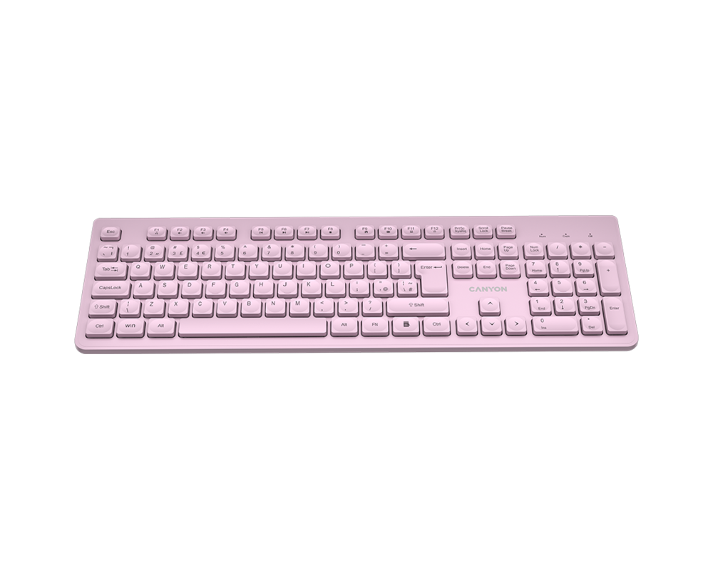 Клавиатура CANYON keyboard HKB-W01 UK/US AAA Wirele... 2