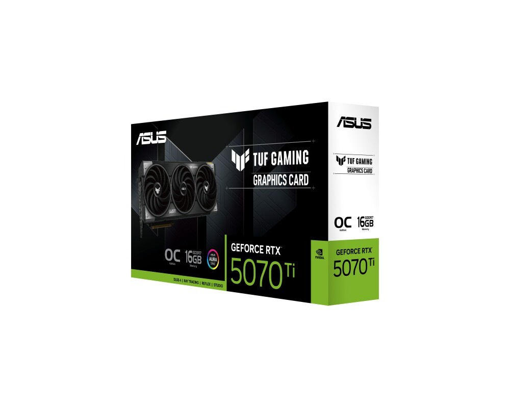 Видеокарта ASUS TUF Gaming GeForce RTX 5070 Ti 16GB GDDR7 OC Edition 4