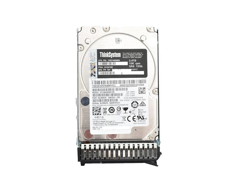 Твърд диск LENOVO ThinkSystem 2.4TB 10K 2.5inch SAS 12Gb Hot Swap 512e HDD