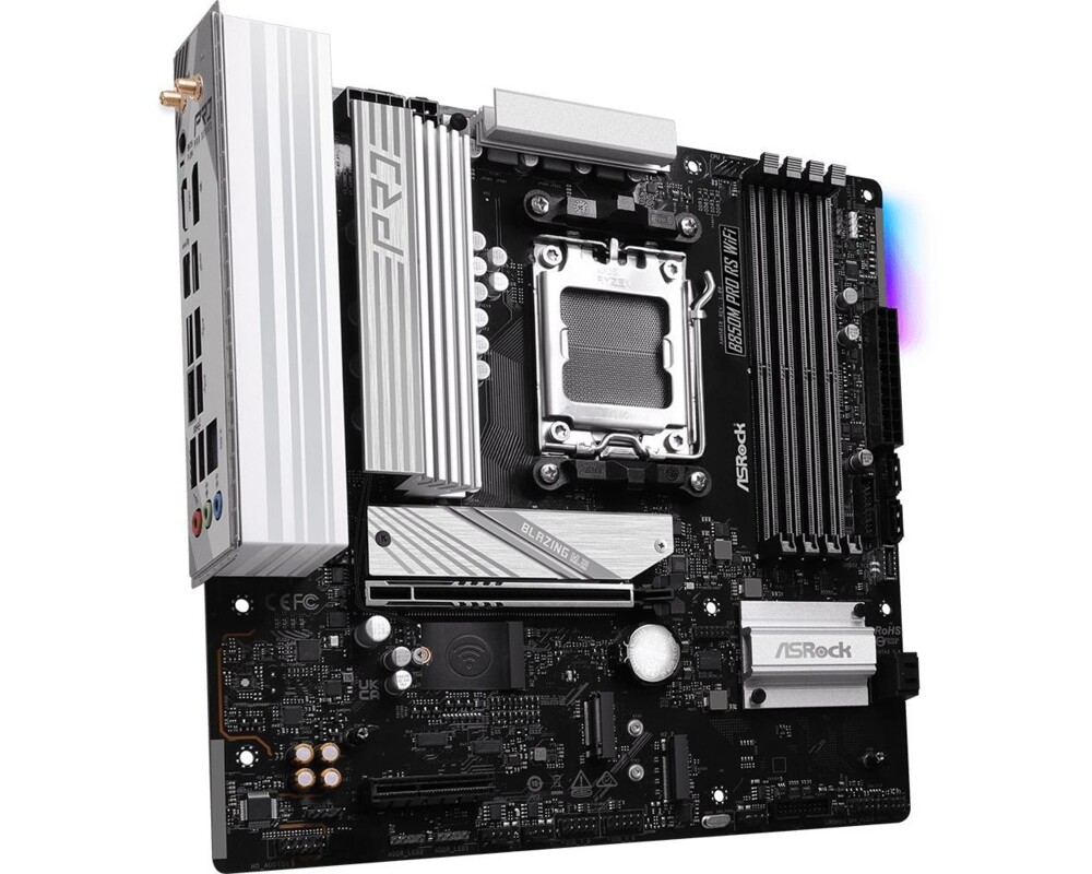 Дънна платка ASRock B850M Pro RS WIFI 6E socket AM5 3