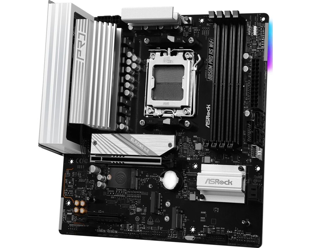 Дънна платка ASRock B850M Pro RS WIFI 6E socket AM5 4
