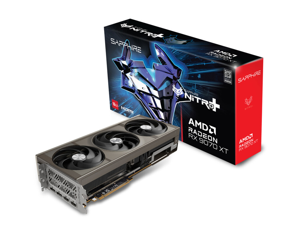 Видеокарта SAPPHIRE NITRO+ Radeon RX 9070 XT OC 16GB 2