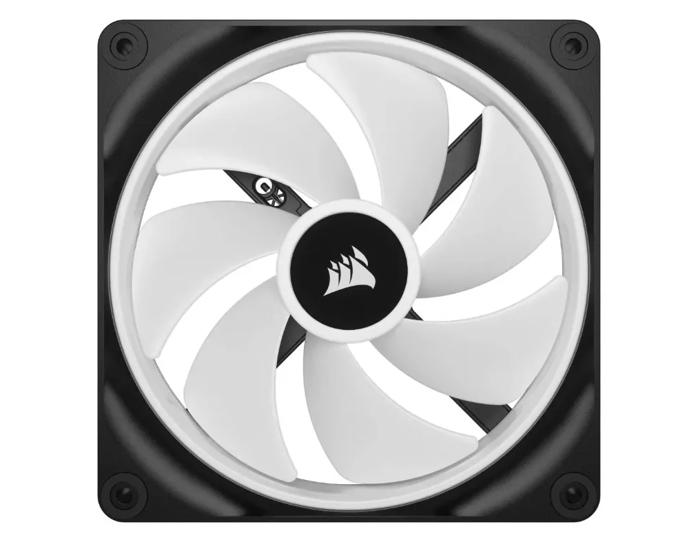 Вентилатор CORSAIR QX RGB Series, iCUE LINK QX140 RGB, 140mm Magnetic Dome RGB Fan, Dual Fan Kit 6