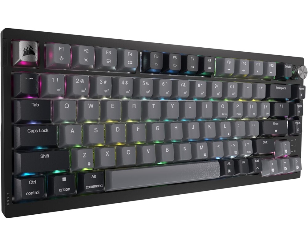 Клавиатура Corsair K65 PLUS WIRELESS 75% RGB Mechanical Gaming Keyboard 2