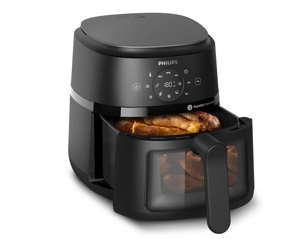Уред за здравословно готвене PHILIPS Airfryer Series 2000 4.2l Rapid Air LED Dislpay 6