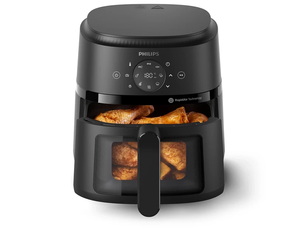 Уред за здравословно готвене PHILIPS Airfryer Series 2000 4.2l Rapid Air LED Dislpay 5