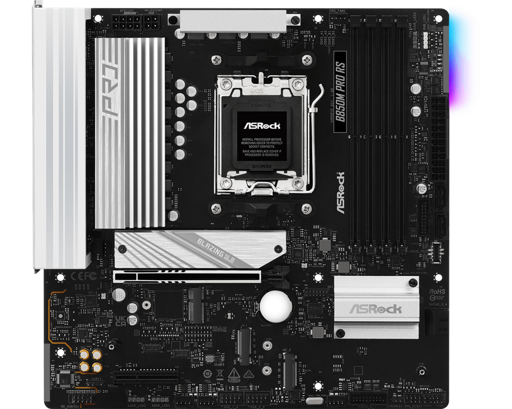 Дънна платка ASRock B850M Pro RS socket AM5 2