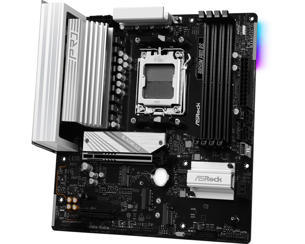 Дънна платка ASRock B850M Pro RS socket AM5 4