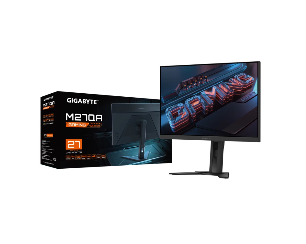 Монитор 27" Gigabyte M27QA, IPS, 180hz 10