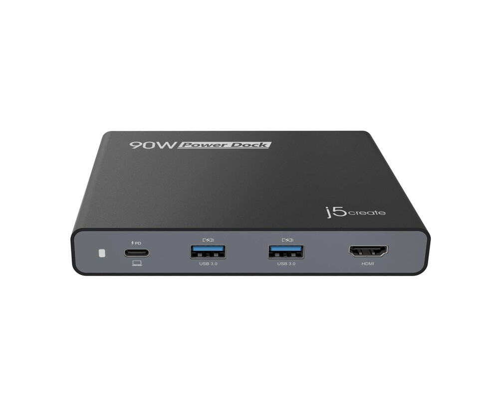 Докинг станция Докинг станция j5create JCDP392 90W Built-in USB-C, Travel Dock 4