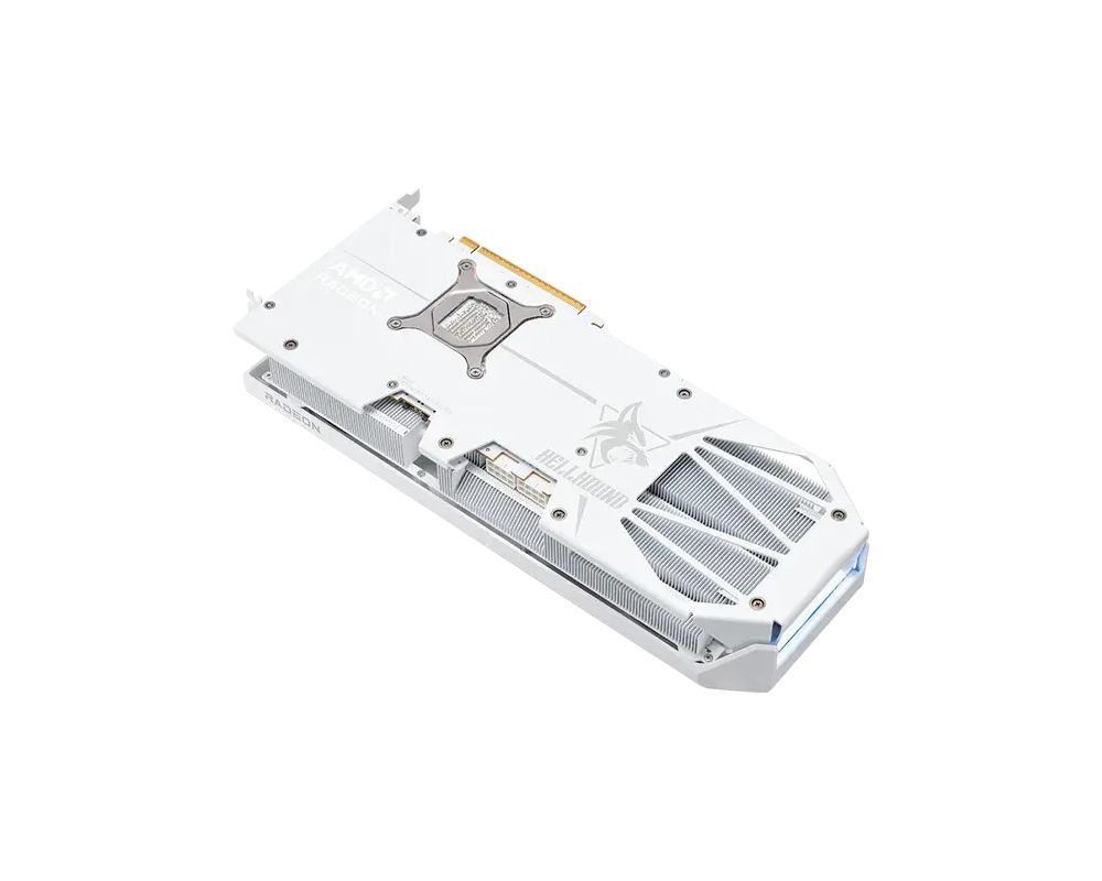 Видеокарта PowerColor Radeon RX 9070 XT Hellhound White 16GB GDDR6 3