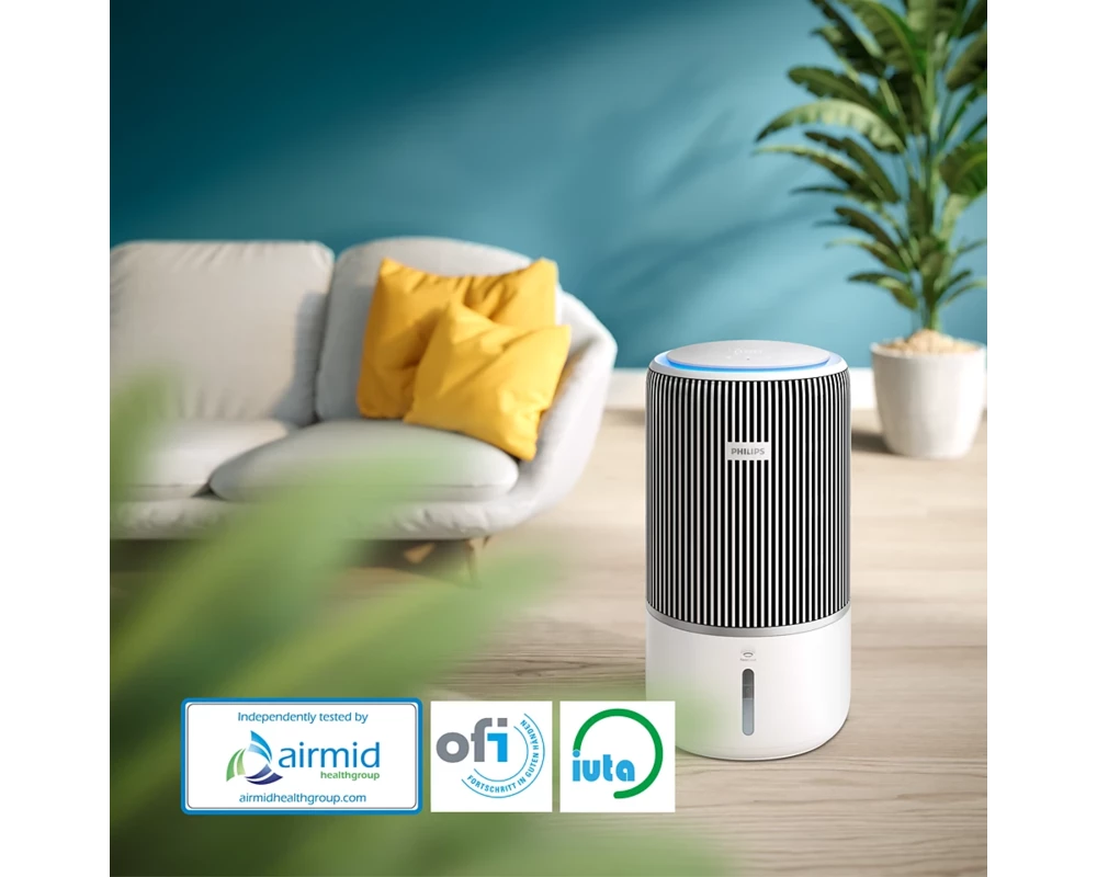 Пречиствател на въздух PHILIPS Purifier and humudifier 2in1 room up to 78 m2 Philips Air+ App 9
