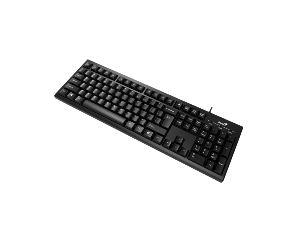 Клавиатура Genius клавиатура кирилизирана Smart Keyboard KB-100 Black - AI 3