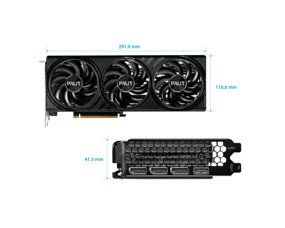 Видеокарта PALIT GeForce RTX 5060 Ti Infinity 3 16GB GDDR7 128 bit 8