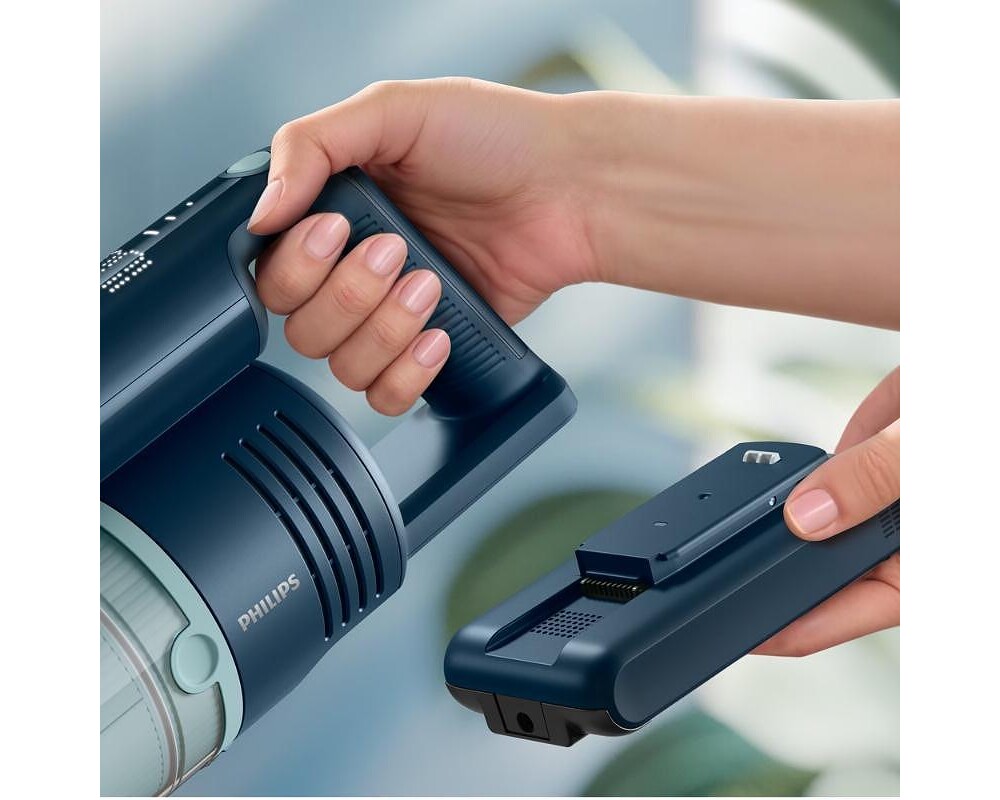 Прахосмукачка PHILIPS Upright and Hand Held Cordless Vacuum Cleaner Flex PowerCyclone 10 11