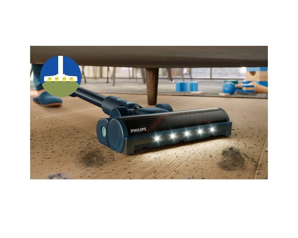 Прахосмукачка PHILIPS Upright and Hand Held Cordless Vacuum Cleaner Flex PowerCyclone 10 9