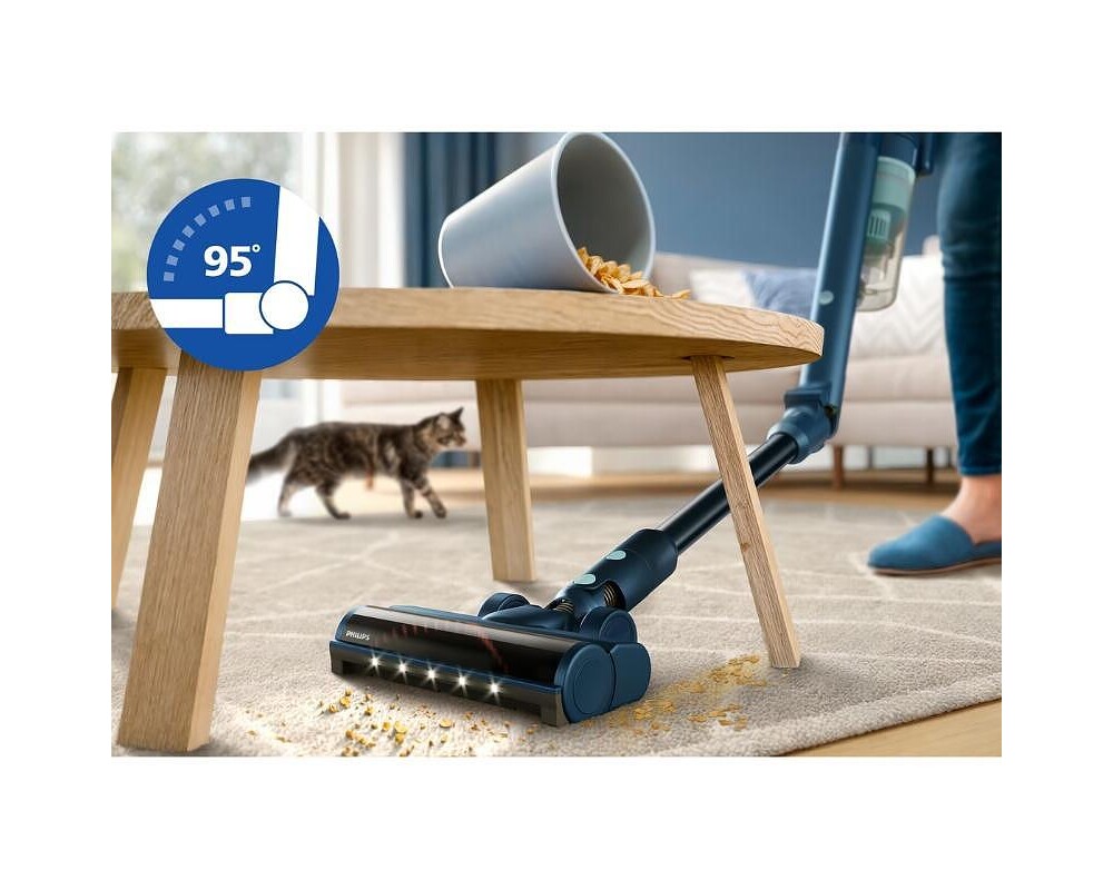 Прахосмукачка PHILIPS Upright and Hand Held Cordless Vacuum Cleaner Flex PowerCyclone 10 6