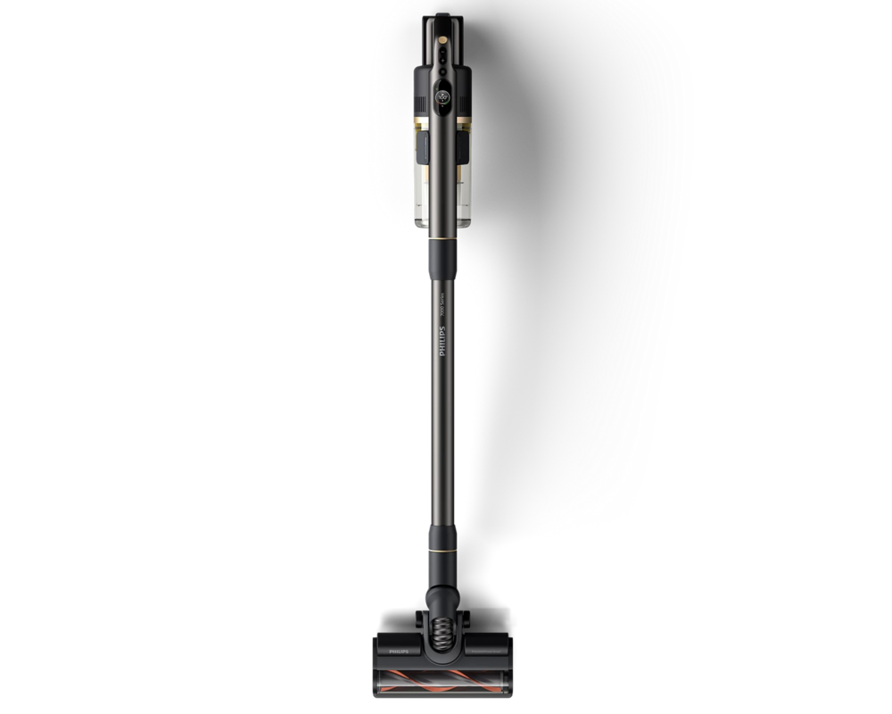 Прахосмукачка PHILIPS Upright and Hand Held Cordless Vacuum Cleaner Aqua complete series 7000 LED lights 3