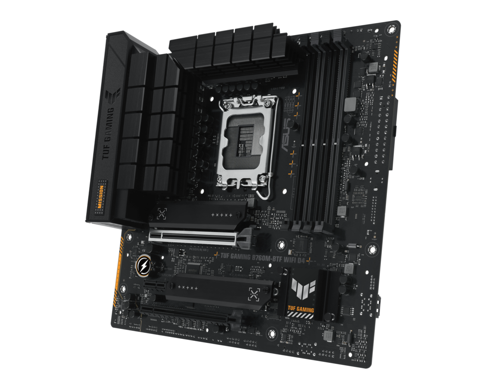 Дънна платка ASUS TUF GAMING B760M-BTF WIFI D4 LGA1700 B760 USB3.2 GEN 2X2 MB 4