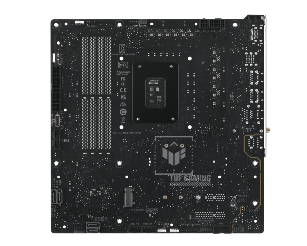 Дънна платка ASUS TUF GAMING B760M-BTF WIFI D4 LGA1700 B760 USB3.2 GEN 2X2 MB 2