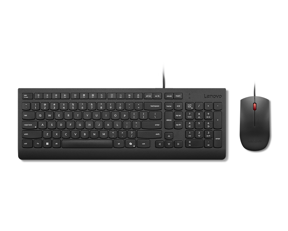 Клавиатура Lenovo Essential Wired Keyboard and Mouse Combo AI Bulgarian Клавиатура Lenovo Essential Wired Keyboard and Mouse Combo AI Bulgarian