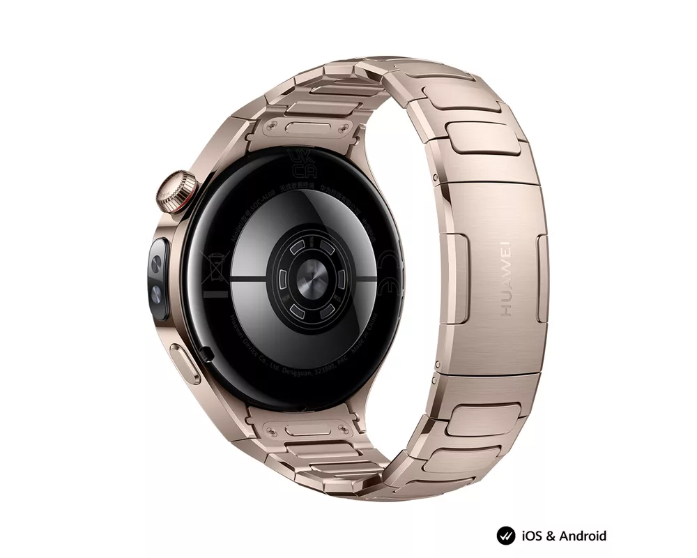 Smart часовник Huawei Watch 5, 42 mm, Sand gold 4