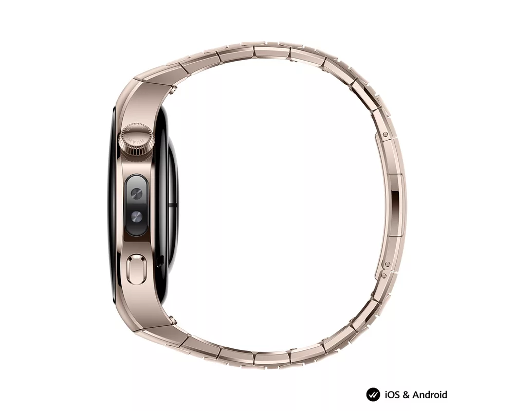 Smart часовник Huawei Watch 5, 42 mm, Sand gold 5