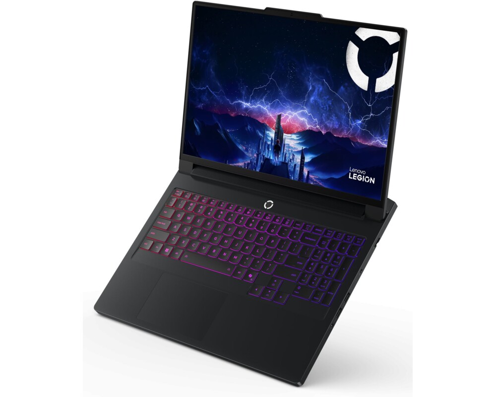 Лаптоп LENOVO Legion Pro 7 Intel Core Ultra 9 275HX 16inch WQXGA OLED 500N 240Hz HDR 64GB DDR5 2TB PCIe RTX5090 24GB NoOS Eclipse Black 5