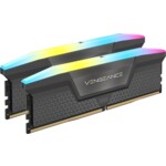 Памет CORSAIR VENGEANCE RGB DDR5 48GB (2 x 24GB) DDR5 6000 CL30-36-36-76 1.40V Intel XMP & AMD EXPO - GREY 2 Памет CORSAIR VENGEANCE RGB DDR5 48GB (2 x 24GB) DDR5 6000 CL30-36-36-76 1.40V Intel XMP & AMD EXPO - GREY 2