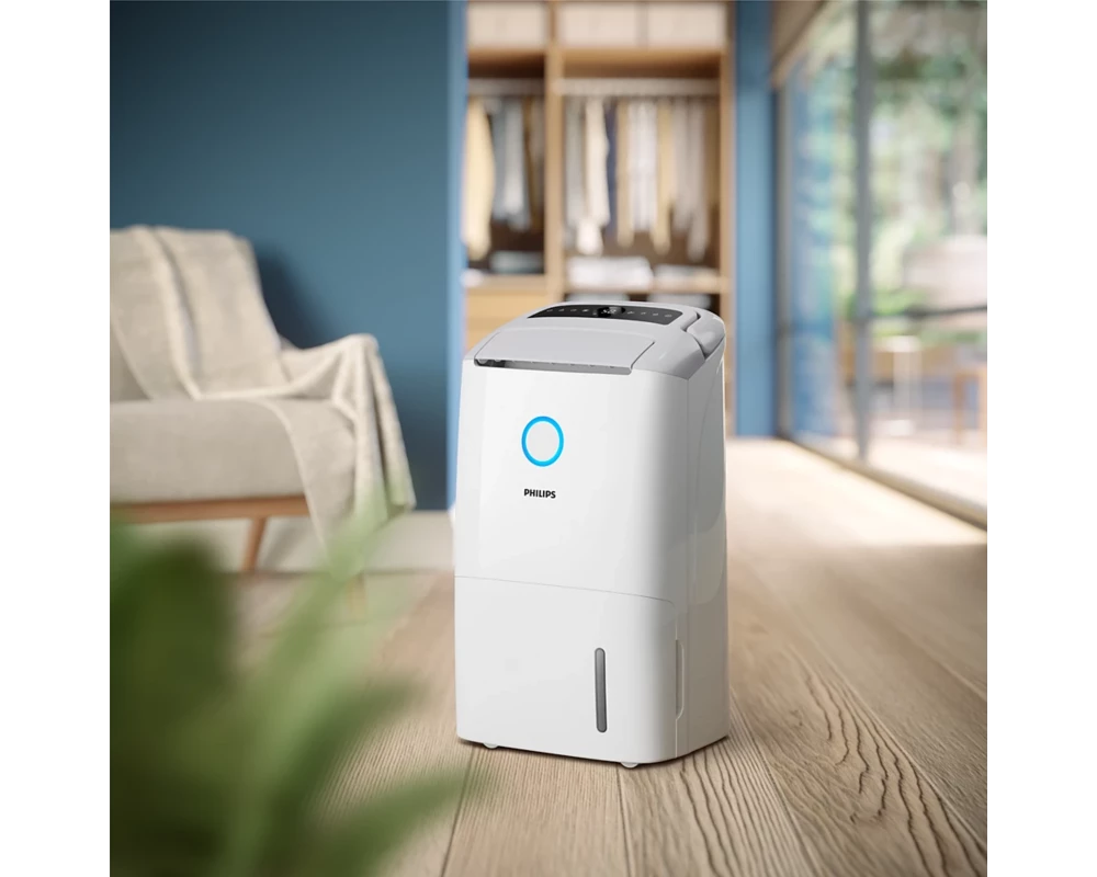Пречиствател на въздух PHILIPS Dehumidifier and Purifier Series 5000 up to 26l per day for rooms up to 137m2 HEPA NanoProtect 8