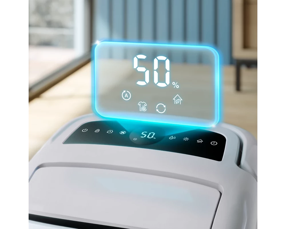 Пречиствател на въздух PHILIPS Dehumidifier and Purifier Series 5000 up to 26l per day for rooms up to 137m2 HEPA NanoProtect 13