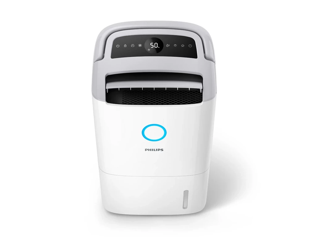 Пречиствател на въздух PHILIPS Dehumidifier and Purifier Series 5000 up to 26l per day for rooms up to 137m2 HEPA NanoProtect 3