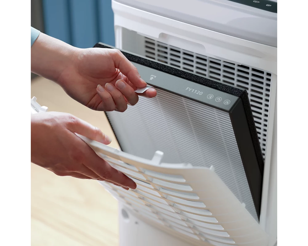 Пречиствател на въздух PHILIPS Dehumidifier and Purifier Series 5000 up to 26l per day for rooms up to 137m2 HEPA NanoProtect 11