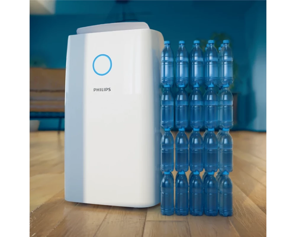 Овлажнител на въздуха PHILIPS Dehumidifier Series 3000 up to 34l per day for rooms up to 150m2 6