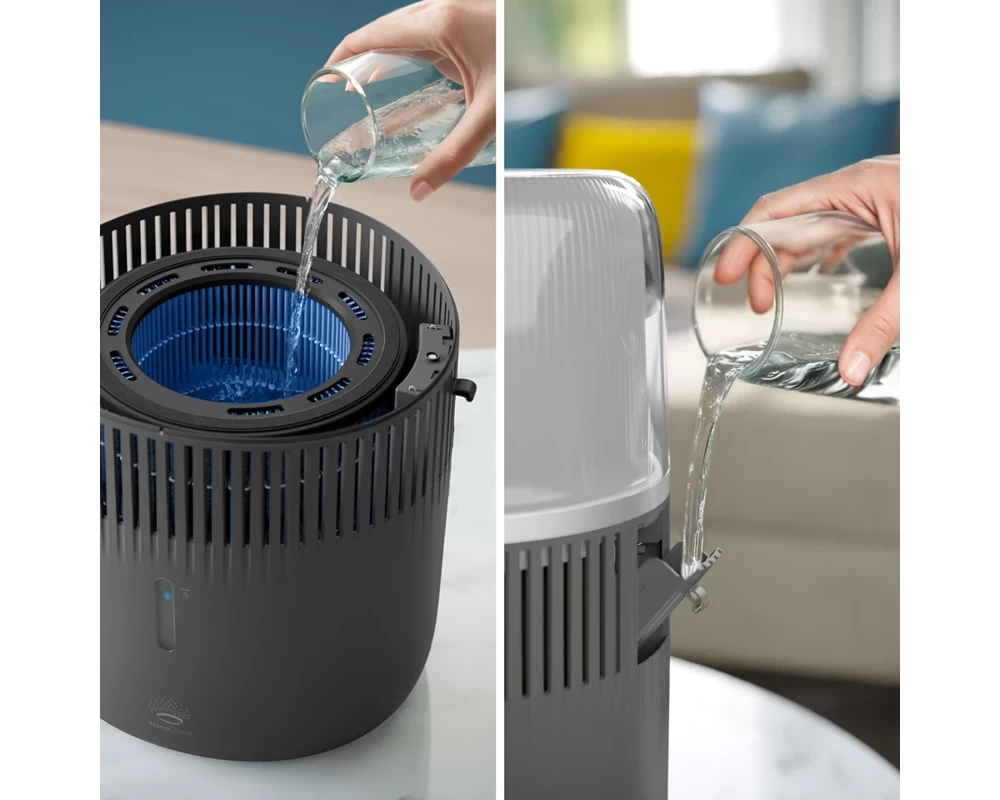 Овлажнител на въздуха PHILIPS Humidifier Series 5000 Up to 56 m2 3 settings black 14