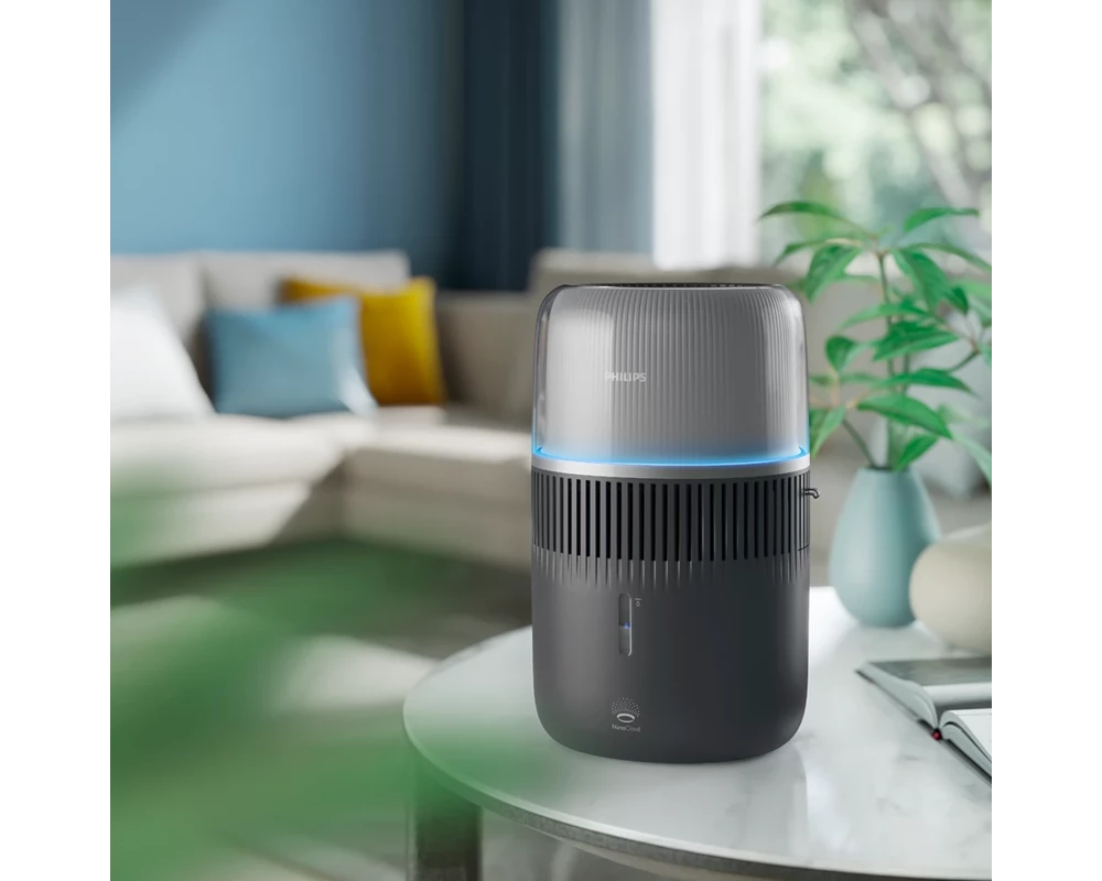 Овлажнител на въздуха PHILIPS Humidifier Series 5000 Up to 56 m2 3 settings black 6