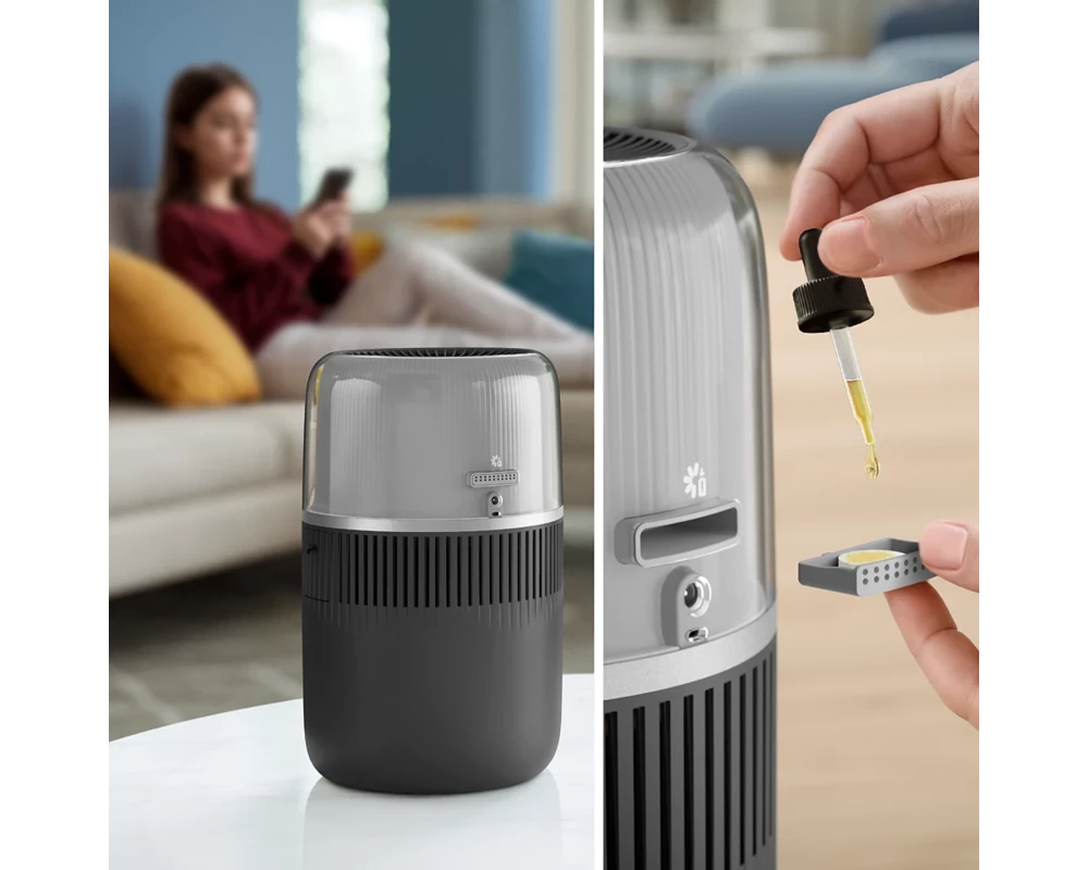 Овлажнител на въздуха PHILIPS Humidifier Series 5000 Up to 56 m2 3 settings black 7