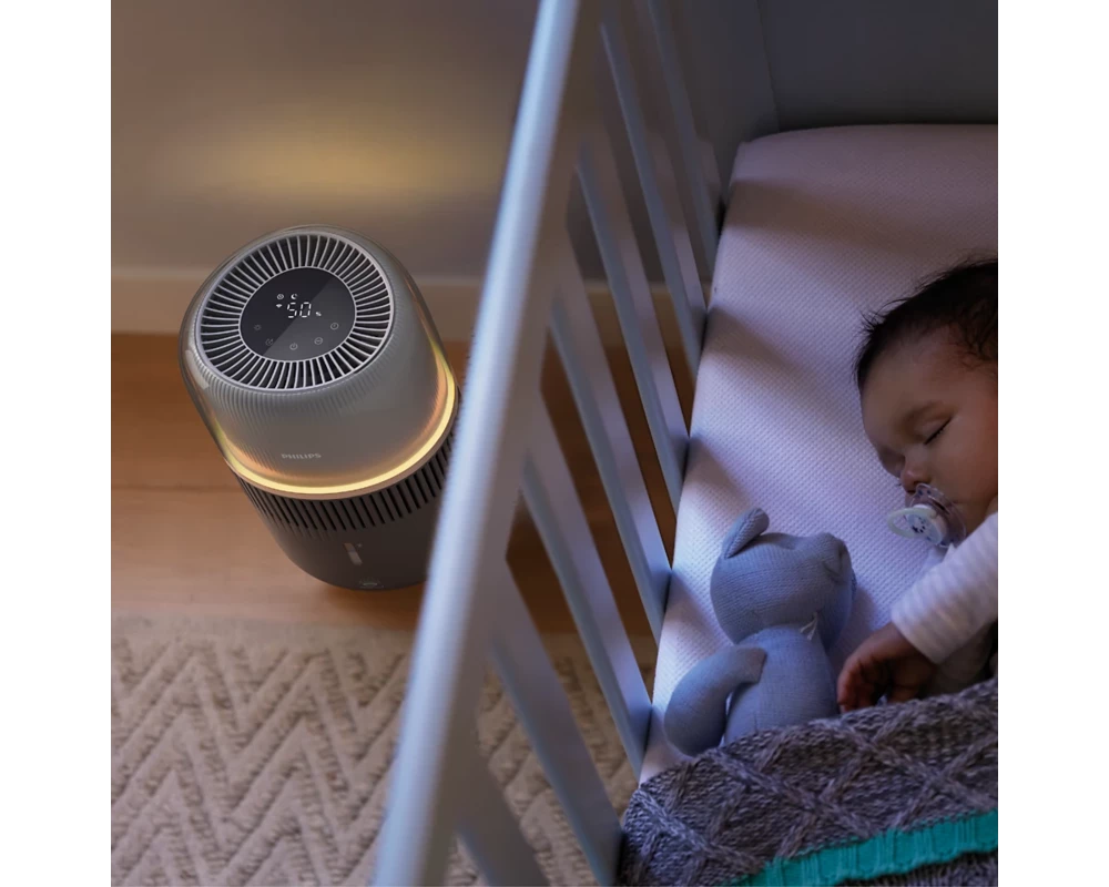 Овлажнител на въздуха PHILIPS Humidifier Series 5000 Up to 56 m2 3 settings black 13