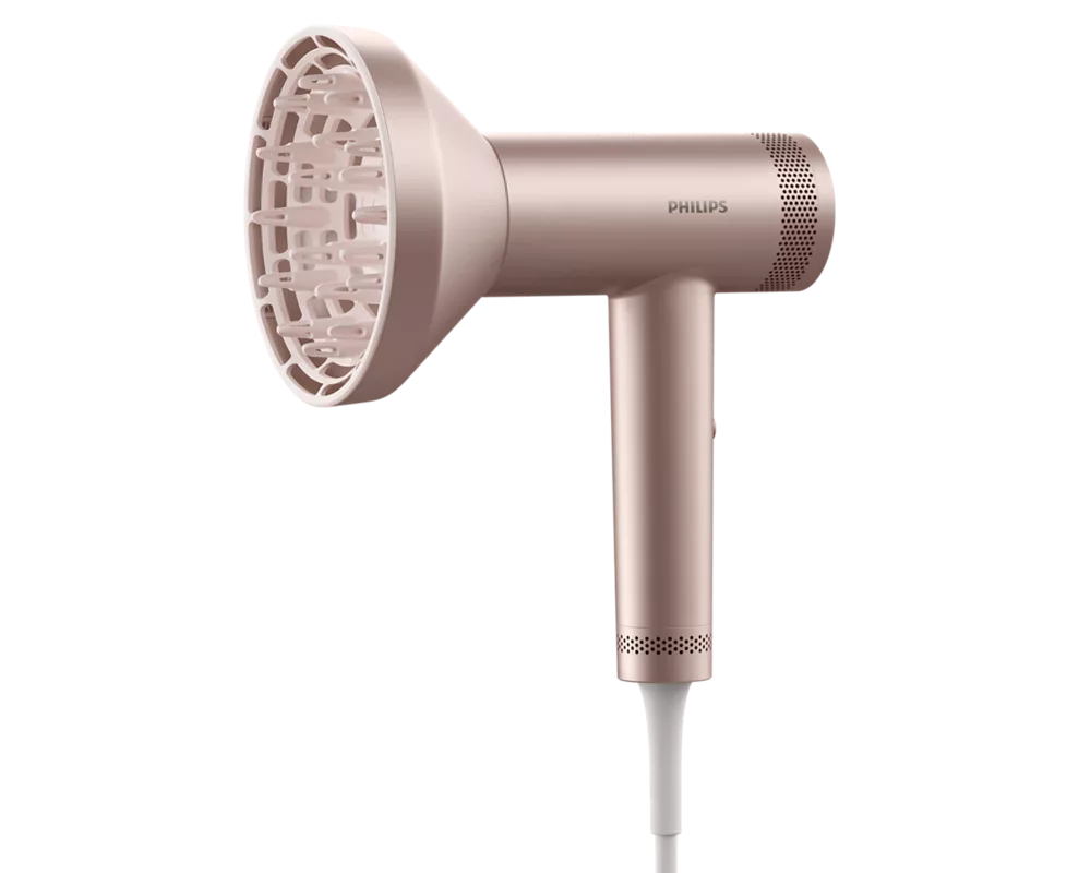 Сешоар PHILIPS  1400W Series 8000 ThermoShield Advanced technology 10 heat and speed settings ionic care pink 4