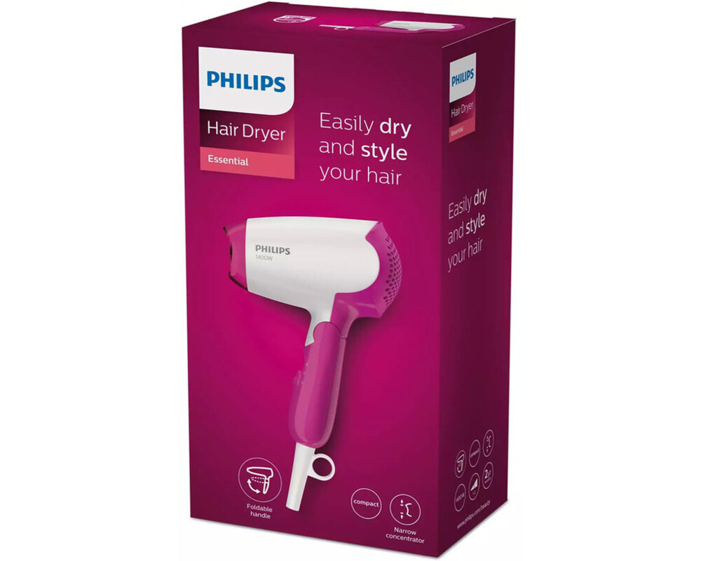Сешоар 12x PHILIPS BHD003 Hairdryer 1400W 5