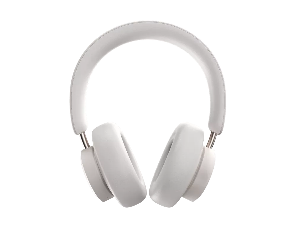 Слушалки URBANISTA MIAMI over-ear headphones Active noise cancelling 40 mm drivers On-ear detection 50 h playtime midnight pearl white 3