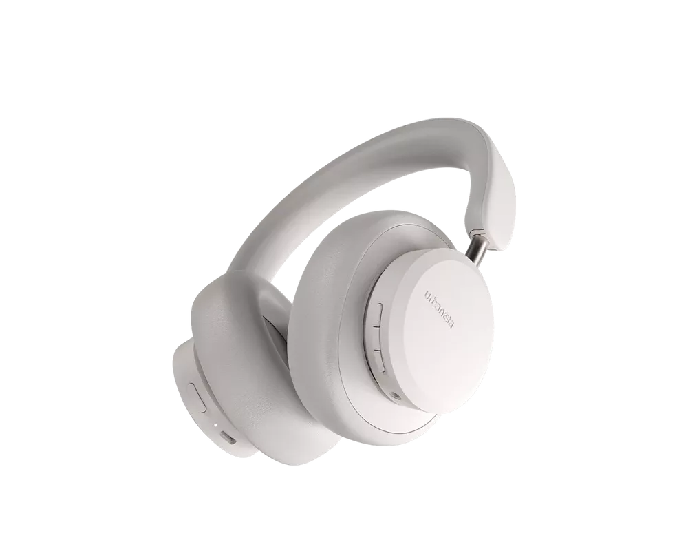 Слушалки URBANISTA MIAMI over-ear headphones Active noise cancelling 40 mm drivers On-ear detection 50 h playtime midnight pearl white 4