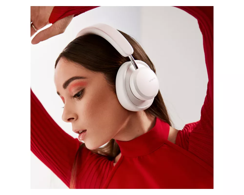 Слушалки URBANISTA MIAMI over-ear headphones Active noise cancelling 40 mm drivers On-ear detection 50 h playtime midnight pearl white 6